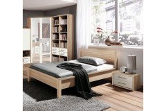 Achat von Priess - Querbett Liegefläche 120x200 cm Astkernbuche - weiß