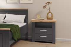 York von set one by Musterring - Landhaus-Kleiderschrank 4-türig mit Spiegel