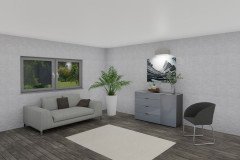 Kommode Typ 06 von JUTZLER - Schubladenkommode weiß - Glas bianco matt