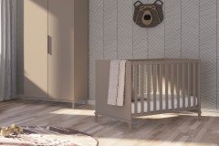 Brother Stu von YUNY by Paidi - Kojenliege taupe mit Bettkasten oder Gästebett