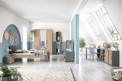 qunit by rb 366 von Röhr-Bush - Jugendzimmer-Set weiß - Riptype